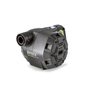 Intex 66642 - Pompa Elettrica Quick-Fill a Batterie Ricaricabili, Plastica, Grigio