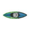 Intex 68305NP - Canoa Gonfiabile Challenger K1, 1 posto, con Accessori, PVC, Multicolore, 274x76x33 cm