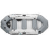 Intex 68376NP - Canotto Gonfiabile Mariner 4, 4 posti, con Accessori, PVC, Grigio, 328x145x48 cm