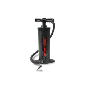Intex 68605 - Pompa Manuale Double Quick, Plastica, Nero, 37 cm