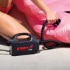 Intex 68609 - Pompa Elettrica per gonfiaggio e sgonfiaggio, Accendisigari da auto, Plastica, Nero