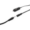 Intex 68609 - Pompa Elettrica per gonfiaggio e sgonfiaggio, Accendisigari da auto, Plastica, Nero