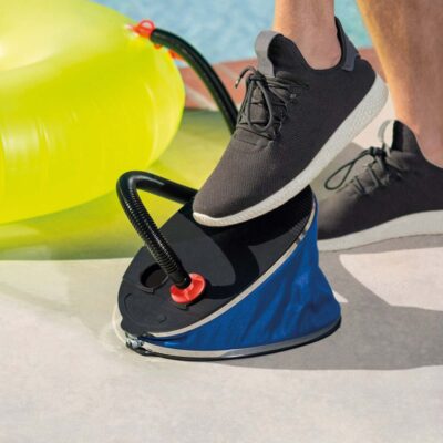 Intex 68610 - Pompa a Pedale Grande, Plastica, Nero, 30 cm