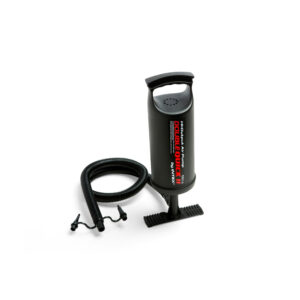Intex 68614 - Pompa Manuale Double Quick II Media, Plastica, Nero, 36 cm