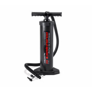 Intex 68615 - Pompa Manuale Double Quick Grande, Plastica, Nero, 45 cm