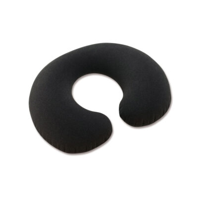 68675_1.jpg Intex 68675 - Cuscino Gonfiabile da Viaggio, Vinile, Grigio, 36x30x10 cm