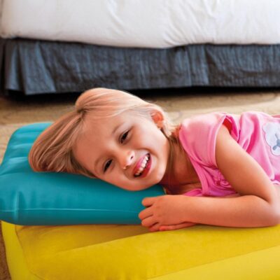 Intex 68676NP - Cuscino Kids Assortiti, 1 pezzo, Vinile, Multicolore, 43x28x9 cm