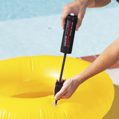 Intex 69613 - Pompa Mini Double Quick, Plastica, Nero, 29 cm