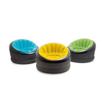 Intex 68582NP - Poltrona Gonfiabile Empire Assortiti, 112x109x69 cm