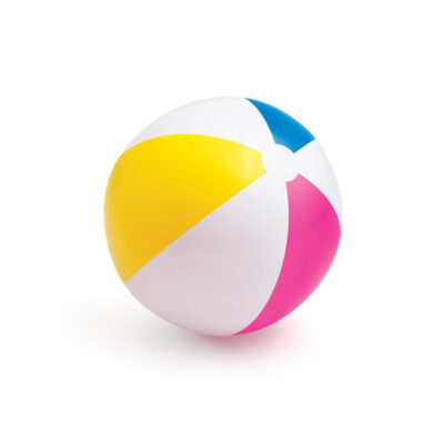 Intex 59030NP - Pallone Gonfiabile Glossy  Assortiti, Vinile, Multicolore, 61 cm